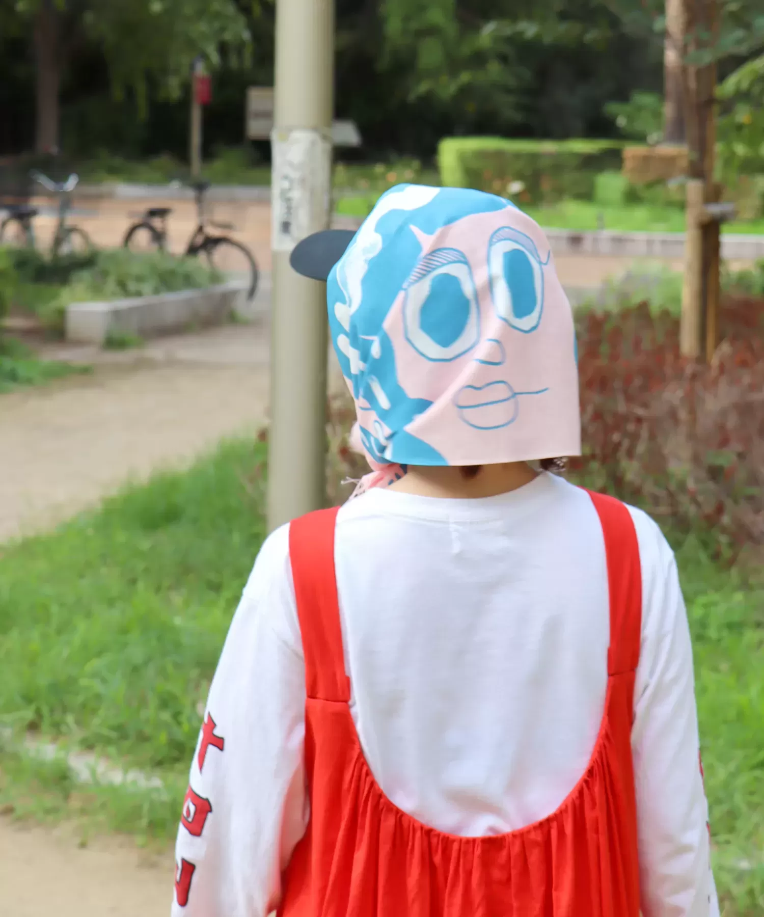 プリント　手ぬぐい